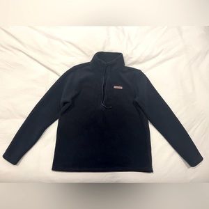 Vineyard Vines Women’s Fleece Navy Quarter-Zip Pullover